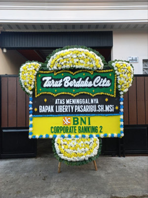 Papan Bunga Duka di Kahayan Hulu Utara