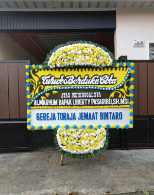 Papan Bunga Duka di Kahayan Hulu Utara