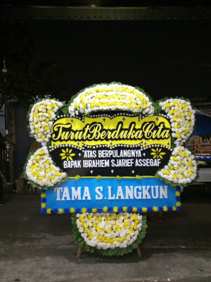 Papan Bunga Duka di Kahayan Hulu Utara