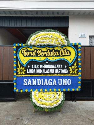 Papan Bunga Duka di Kahayan Hulu Utara